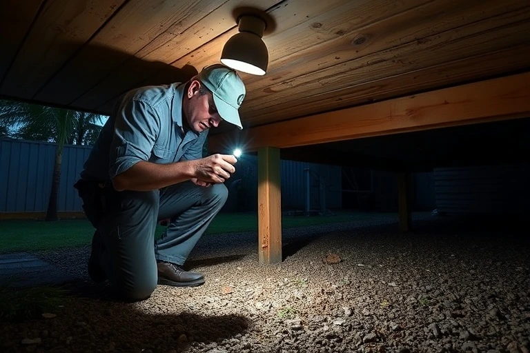 Under Deck Possum Removal Clayton